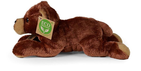 Plyšák RAPPA Plyšový medvěd ležící 18 cm, Eco-Friendly ...