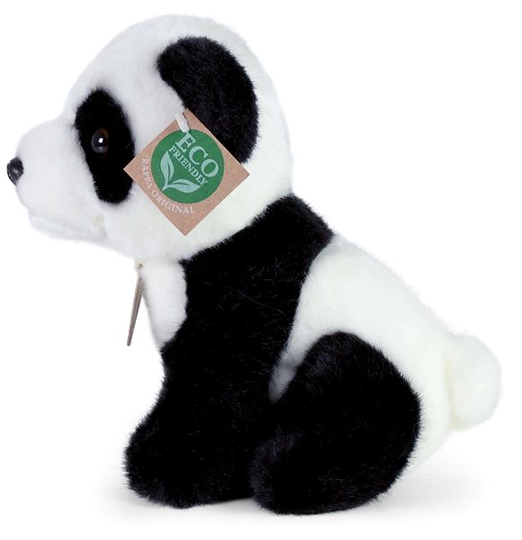 Plyšák RAPPA Plyšová panda sedící 18 cm, Eco-Friendly ...