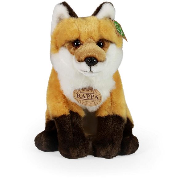 Plyšák RAPPA Plyšová liška 27 cm, Eco-Friendly ...