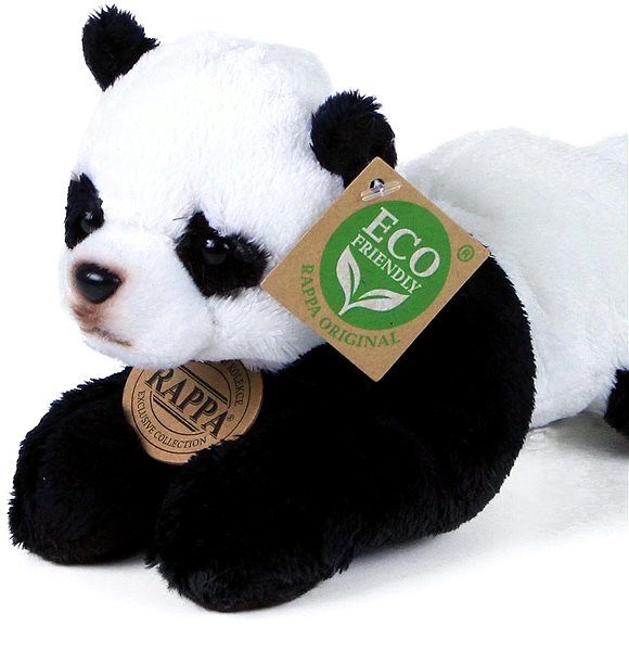 Plyšák RAPPA Plyšová panda ležící 18 cm, Eco-Friendly ...