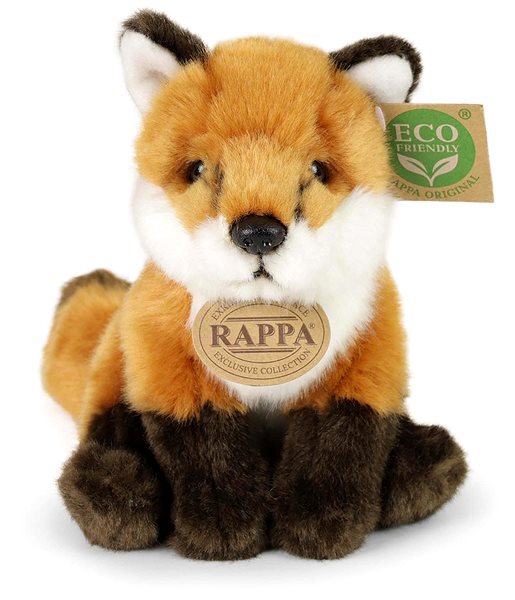 Plyšák RAPPA Plyšová liška 18 cm, Eco-Friendly ...