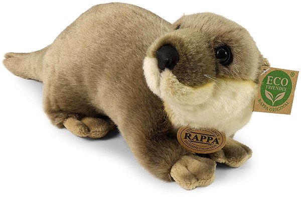 RAPPA Plush Otter 41 cm, Eco-Friendly .