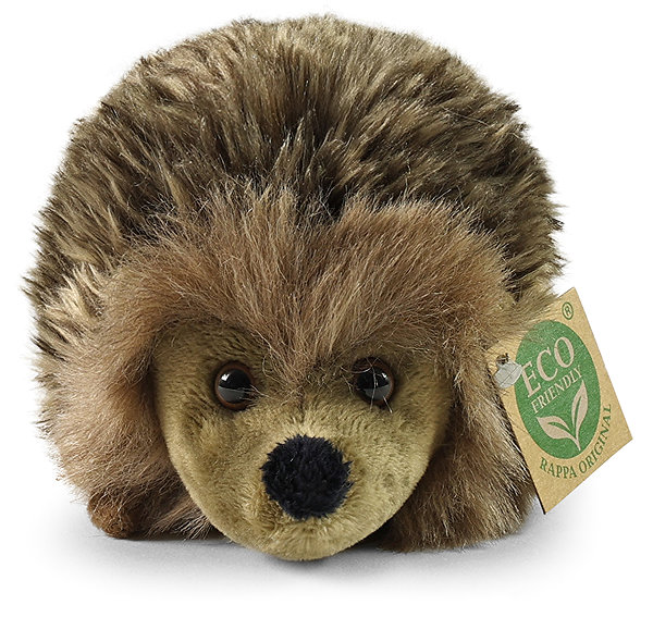 RAPPA Plush Hedgehog 16 cm, Eco-Friendly .