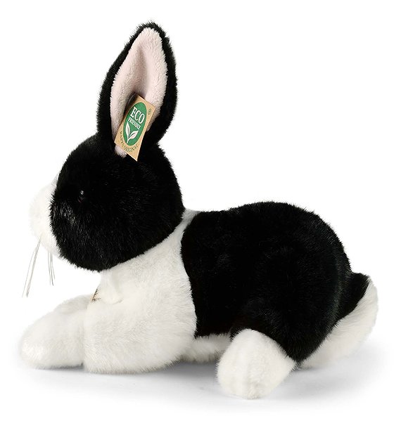 RAPPA Plush Rabbit 23 cm, Eco-Friendly .