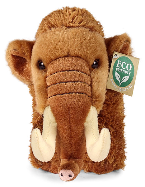 Plush RAPPA Plush Mammoth 20 cm, Eco-Friendly .