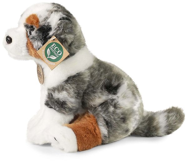 Plush RAPPA Plush dog Australian Shepherd 23 cm, Eco-Friendly .