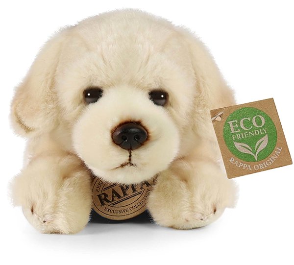 Plush RAPPA Plush dog labrador 20 cm, Eco-Friendly .