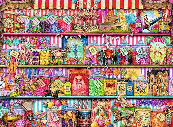 Puzzle Ravensburger Cukráreň 500 dielikov ...