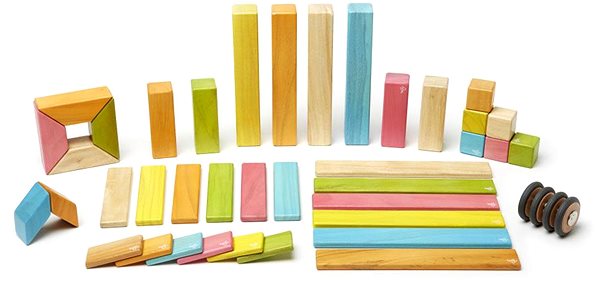 Stavebnice Magnetická stavebnice Tegu Tints 42 dílů ...