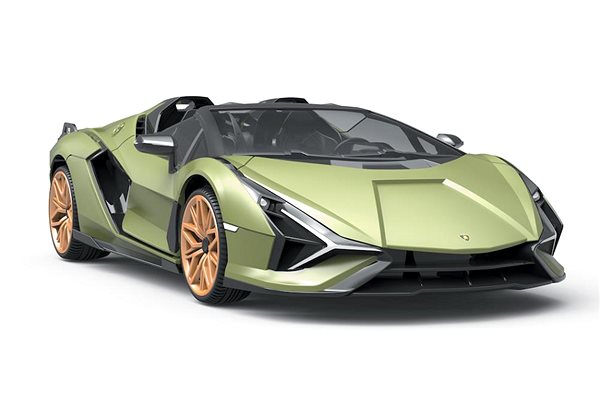 RC auto RE.EL Toys RC auto Lamborghini Sian 1 : 12 zelená metalíza, proporcionálne RTR LED 2,4 GHz ...