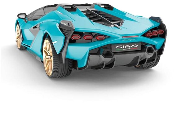 RC auto Siva RC auto Lamborghini Sian 1  : 12 modrá metalíza, proporcionálne RTR LED 2,4 Ghz ...