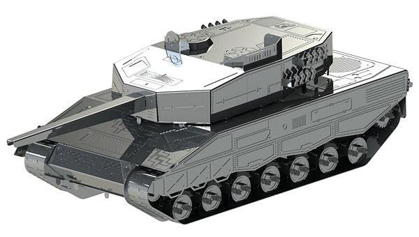 Stavebnica Metal Time Luxusná oceľová stavebnica Leopard 2 ...