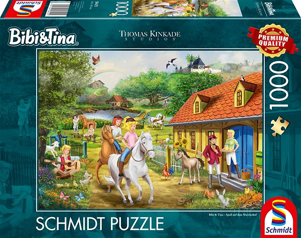 Puzzle Schmidt Puzzle Bibi a Tina: Martinova farma 1000 dílků ...