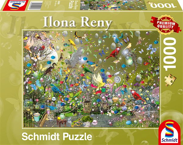 Puzzle Schmidt Puzzle Papouščí džungle 1000 dílků ...