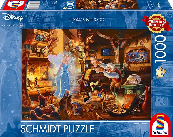 Puzzle Schmidt Puzzle Pinocchio 1 000 dielikov ...