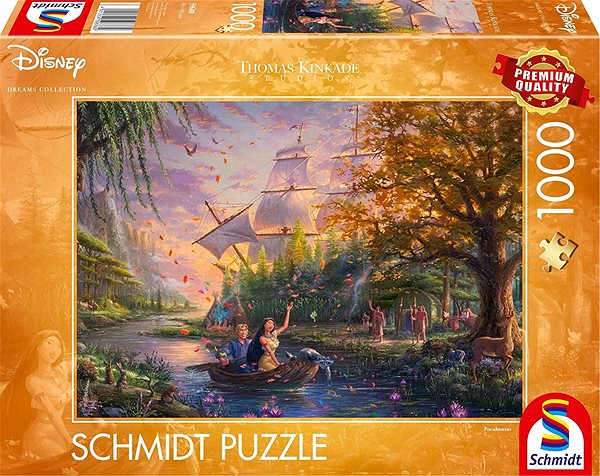 Puzzle Schmidt Puzzle Pocahontas 1000 dielikov ...