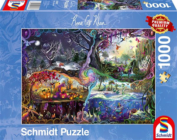Puzzle Schmidt Puzzle Portál čtyř světů 1000 dílků ...