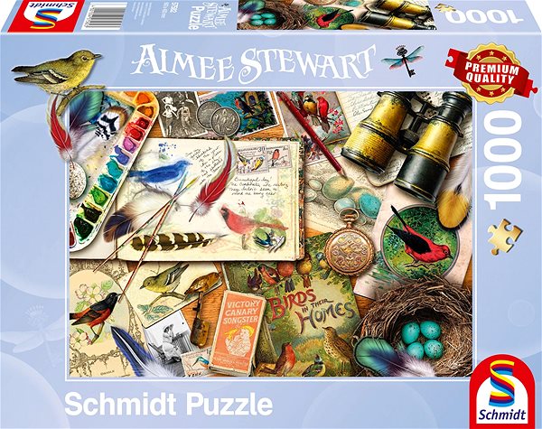 Puzzle Schmidt Puzzle Pozorování ptáků 1000 dílků ...