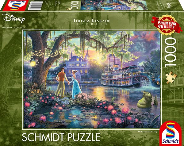 Puzzle Schmidt Puzzle Princezna a žabák 1000 dílků ...