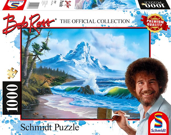 Puzzle Schmidt Puzzle Bob Ross Hora u moře 1000 dílků ...