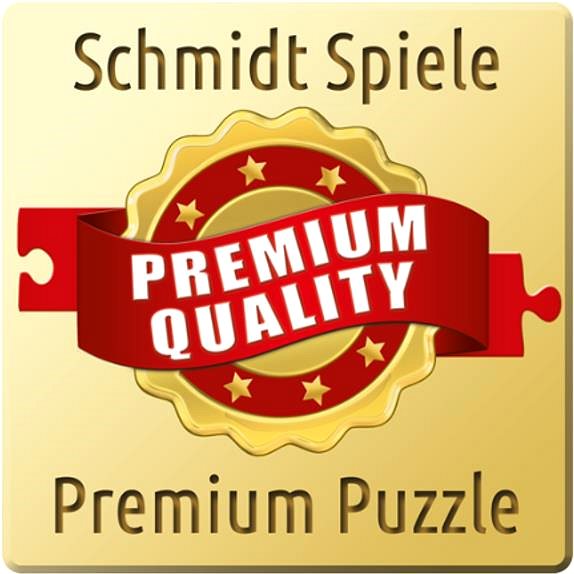 Puzzle Schmidt Puzzle Růžová krása 1000 dílků ...