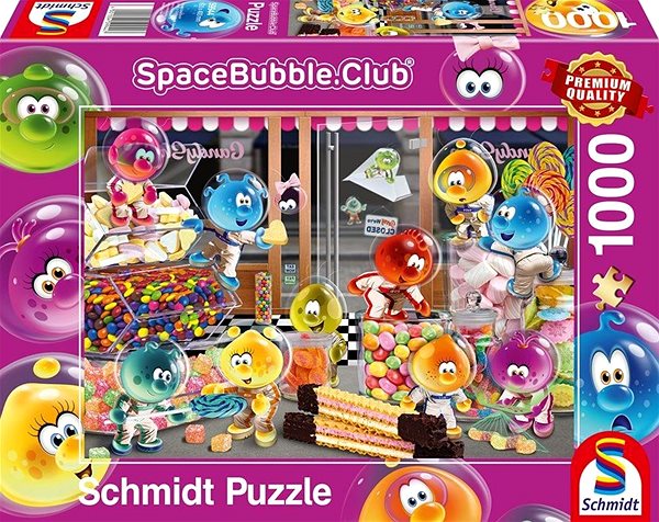 Puzzle Schmidt Puzzle Spacebubble Club Společně v cukrárně 1000 dílků ...