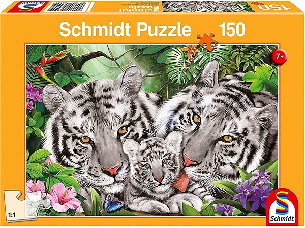 Puzzle Schmidt Puzzle Tygří rodina 150 dílků ...