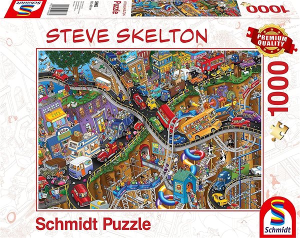 Puzzle Schmidt Puzzle V pohybu 1000 dílků ...