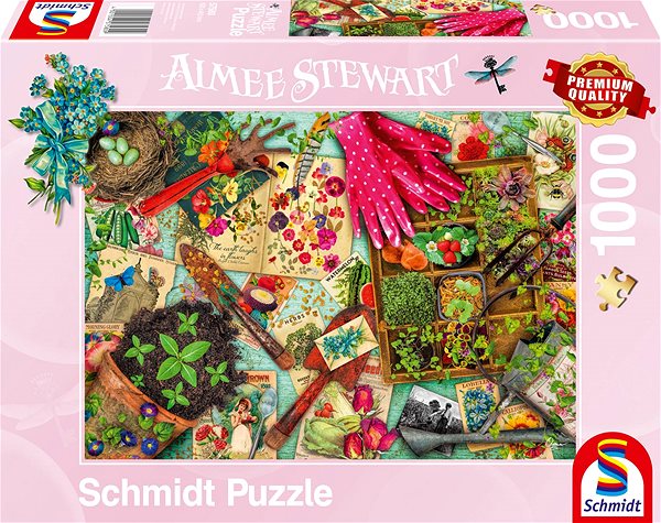 Puzzle Schmidt Puzzle Vše pro zahradu 1000 dílků ...