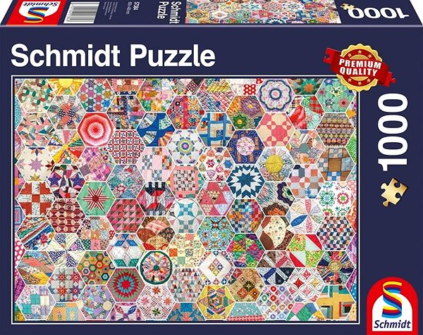 Puzzle Schmidt Puzzle Vyšívaná deka 1000 dielikov ...