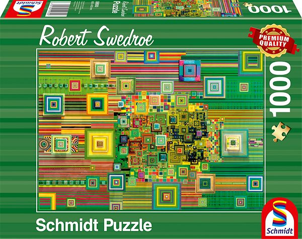 Puzzle Schmidt Puzzle Zelený flashdisk 1000 dílků ...