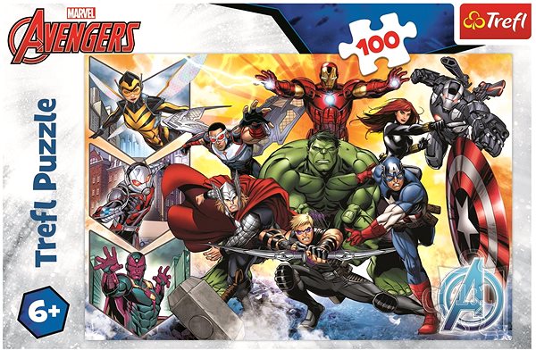 Puzzle Trefl Puzzle Avengers: Síla 100 dílků ...