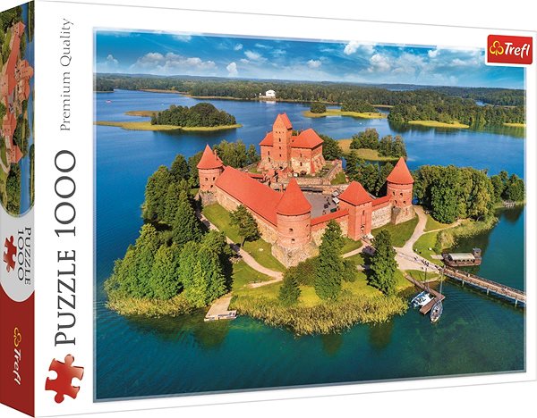 Puzzle Trefl Puzzle Hrad Trakai, Litva 1000 dielikov ...