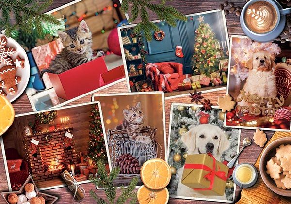 Puzzle Trefl Puzzle Kouzelný vánoční čas 1000 dílků ...