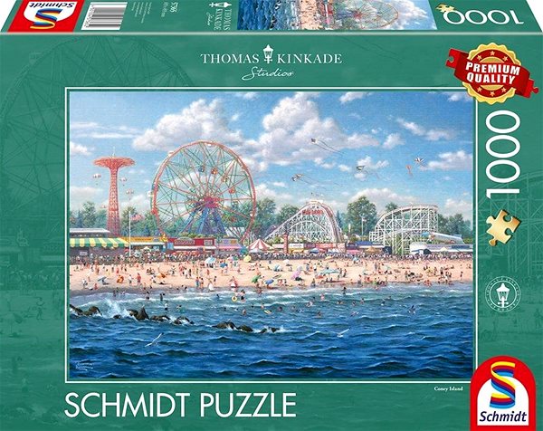 Puzzle Schmidt Puzzle Coney Island 1000 dílků ...