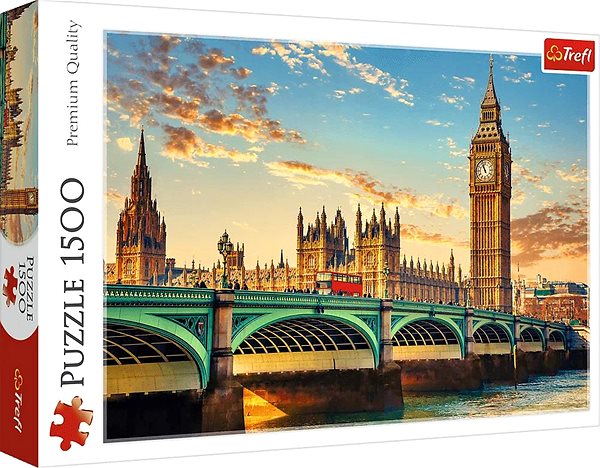 Puzzle Trefl Puzzle Londýn, Veľká Británia 1500 dielikov ...