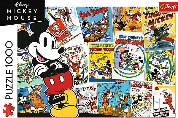 Puzzle Trefl Puzzle Mickeyho svet 1000 dielikov ...