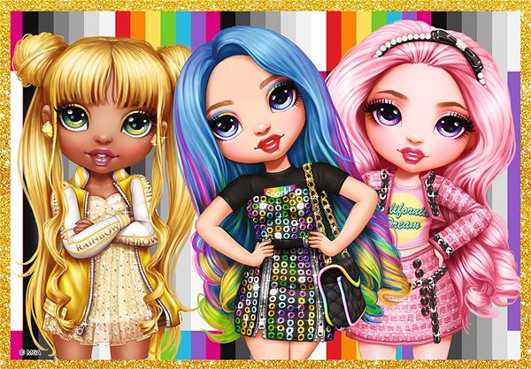 Puzzle Trefl Puzzle Rainbow High Mega Pack 10 v 1 ...
