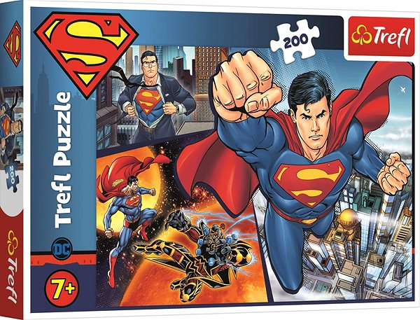 Puzzle Trefl Puzzle Superman: Hrdina 200 dílků ...