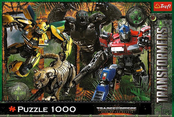 Puzzle Trefl Puzzle Transformers: Probuzení monster 1000 dílků ...
