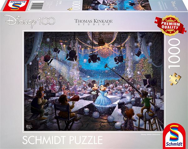 Puzzle Schmidt Puzzle Disney Oslava 100 let, 1000 dílků ...