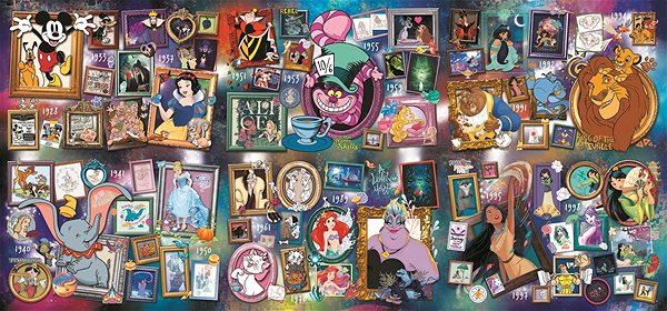 Puzzle Trefl Puzzle UFT Disney: V průběhu let 9 000 dílků ...