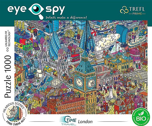 Puzzle Trefl Puzzle UFT Eye-Spy Time Travel: Londýn 1000 dielikov ...