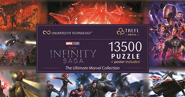 Puzzle Trefl Puzzle UFT Marvel: Ultimátna zbierka 13 500 dielikov ...