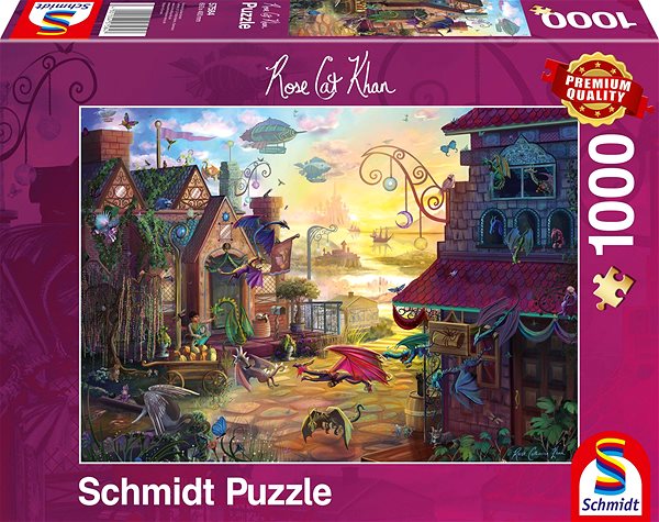 Puzzle Schmidt Puzzle Dračí pošta 1000 dílků ...