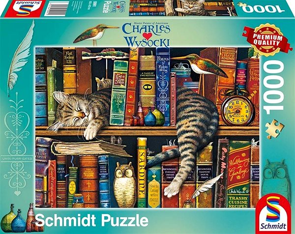 Puzzle Schmidt Puzzle Frederick gramotný 1000 dielikov ...