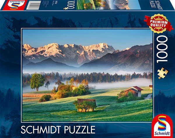 Puzzle Schmidt Puzzle Garmisch Partenkirchen – Murnauer Moos 1000 dílků ...