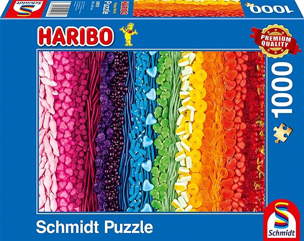 Puzzle Schmidt Puzzle Haribo Sladký svět 1000 dílků ...