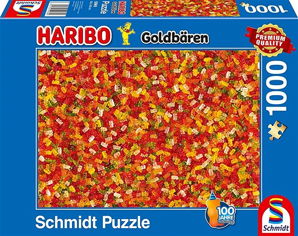 Puzzle Schmidt Puzzle Haribo Zlaté medvedíky 1000 dielikov ...