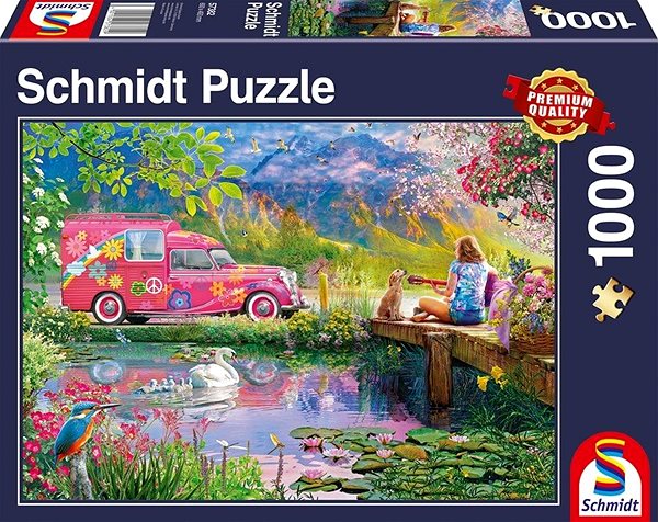 Puzzle Schmidt Puzzle Klid na zemi 1000 dílků ...